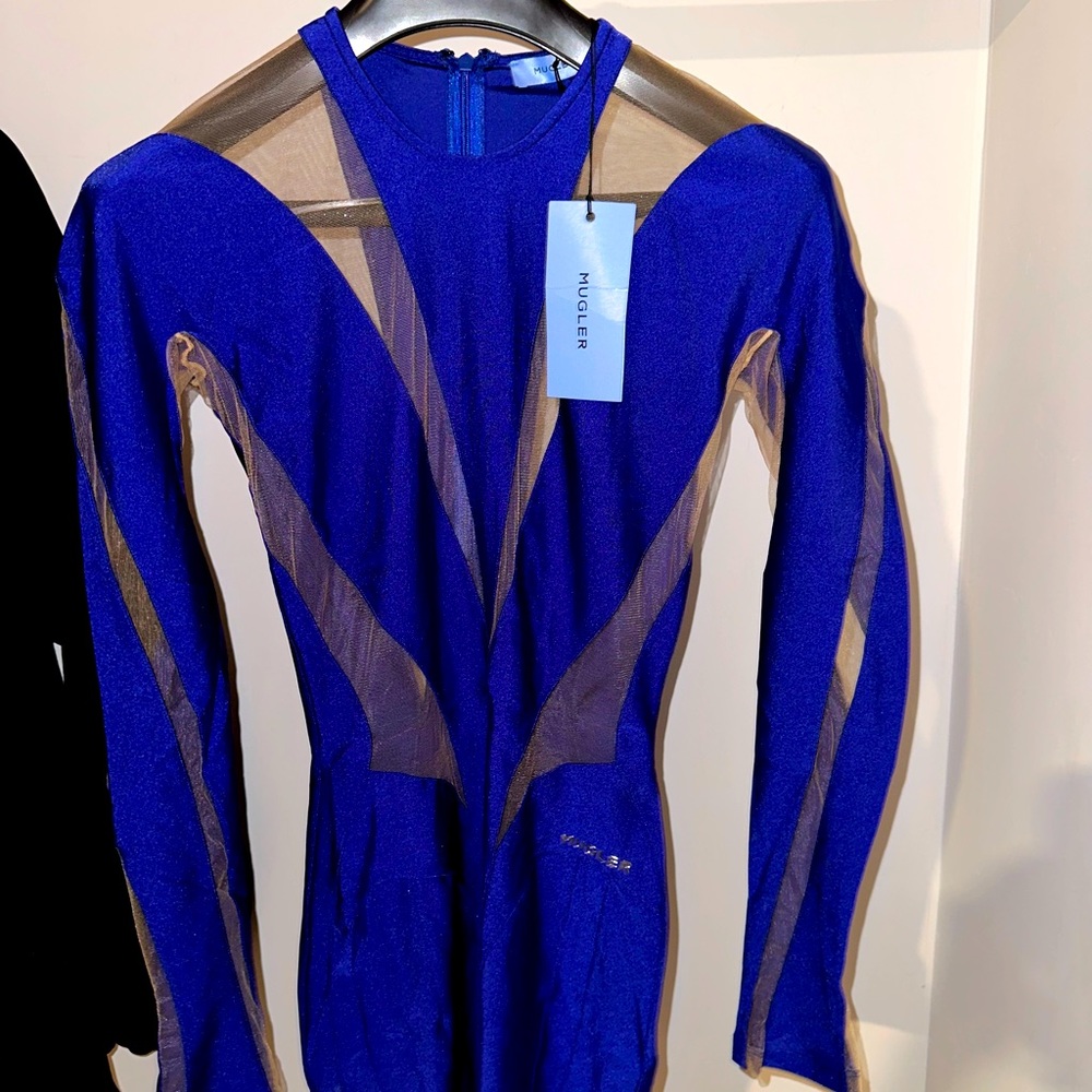 Mugler body shaping mini dress 🔹🔷 - Picture 3 of 6